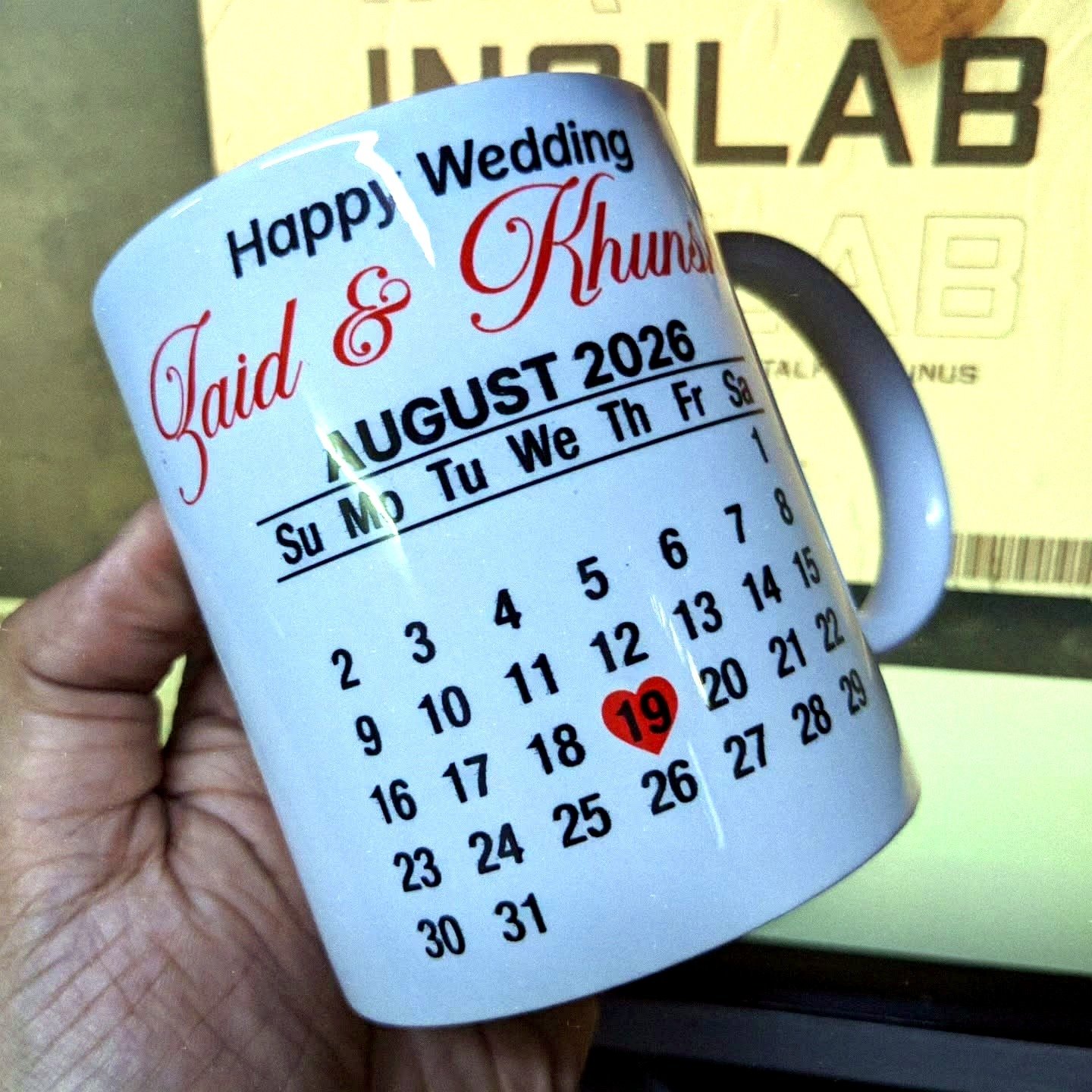 Real Custom Mug Side